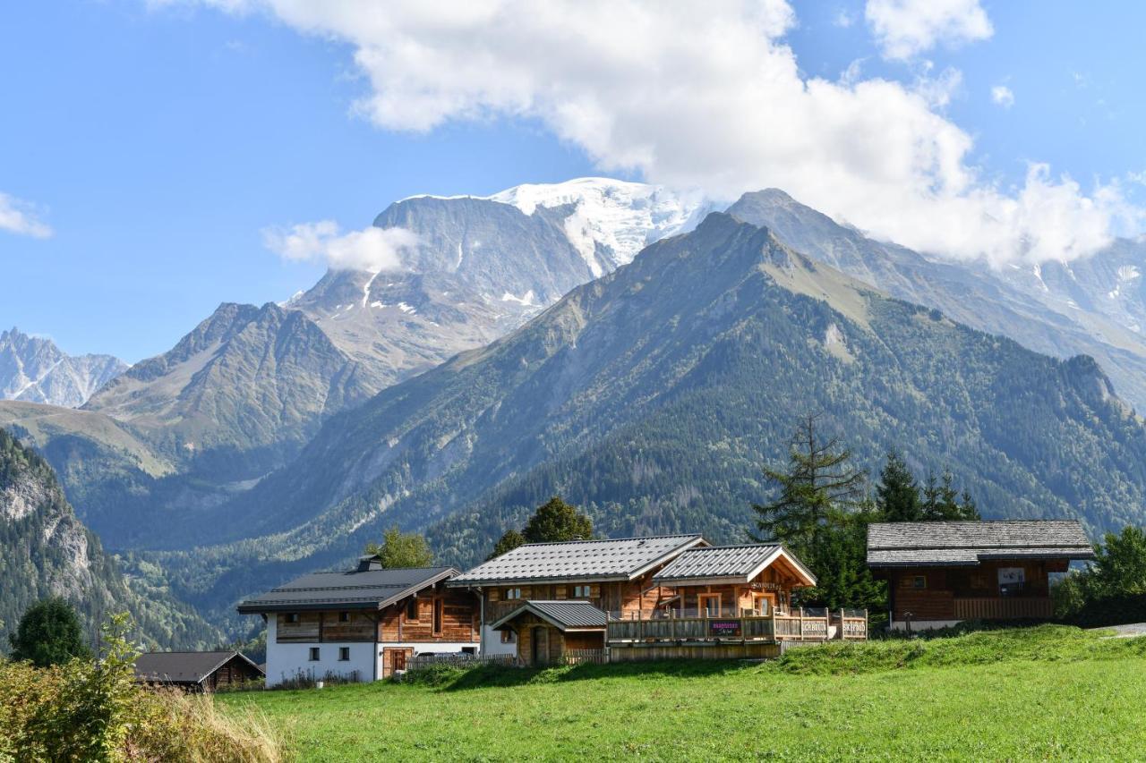 Vielyterra - Chalet Haut De Gamme - Domaine Du Mont Blanc Сен-Жерве-ле-Бен Екстериор снимка
