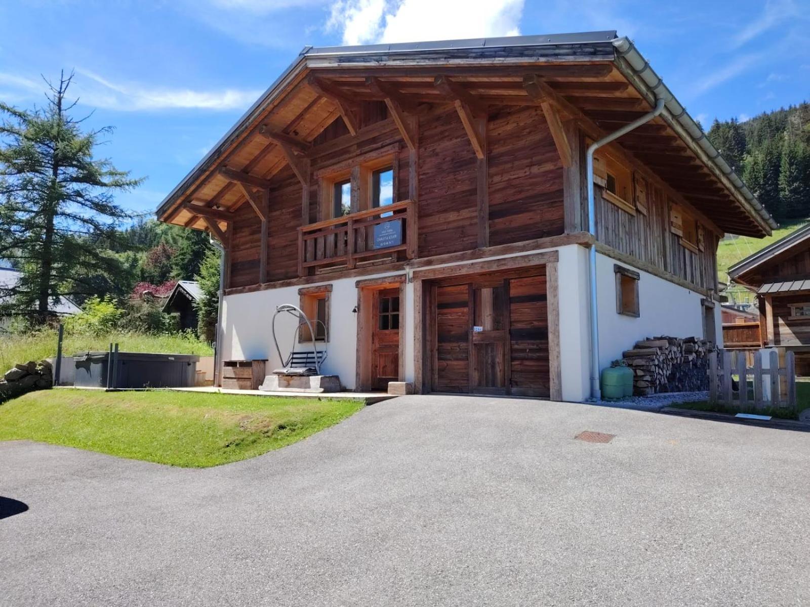 Vielyterra - Chalet Haut De Gamme - Domaine Du Mont Blanc Сен-Жерве-ле-Бен Екстериор снимка