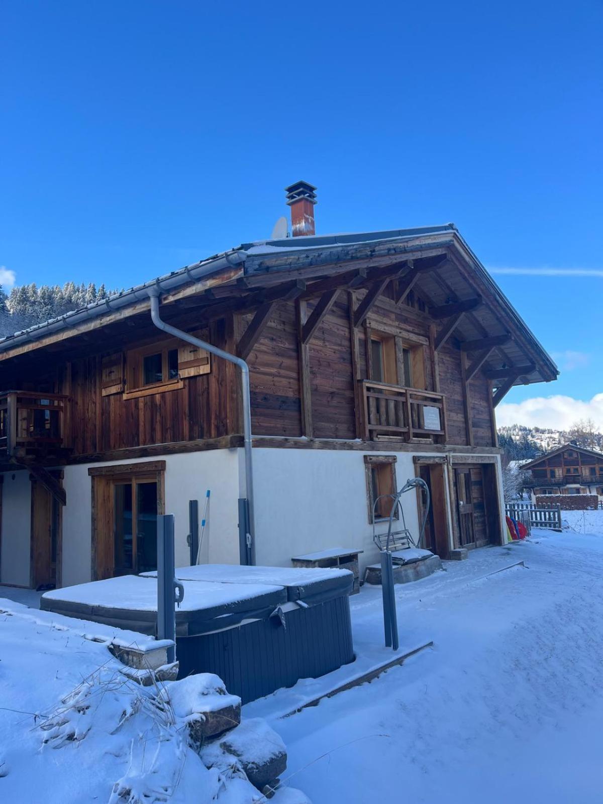 Vielyterra - Chalet Haut De Gamme - Domaine Du Mont Blanc Сен-Жерве-ле-Бен Екстериор снимка